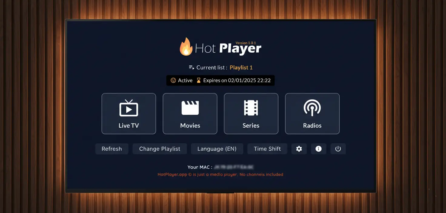 HotPlayer IPTV - Complete All-In-One Streaming Solution